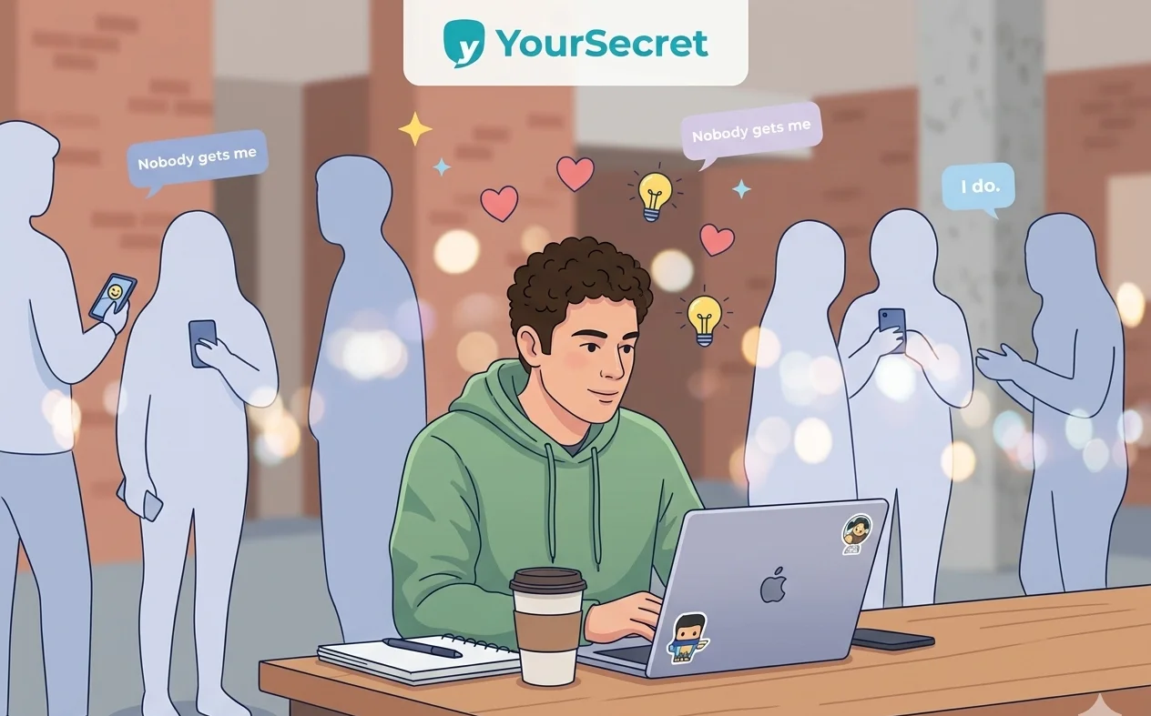 YourSecret: steps to build connections with social anxiety