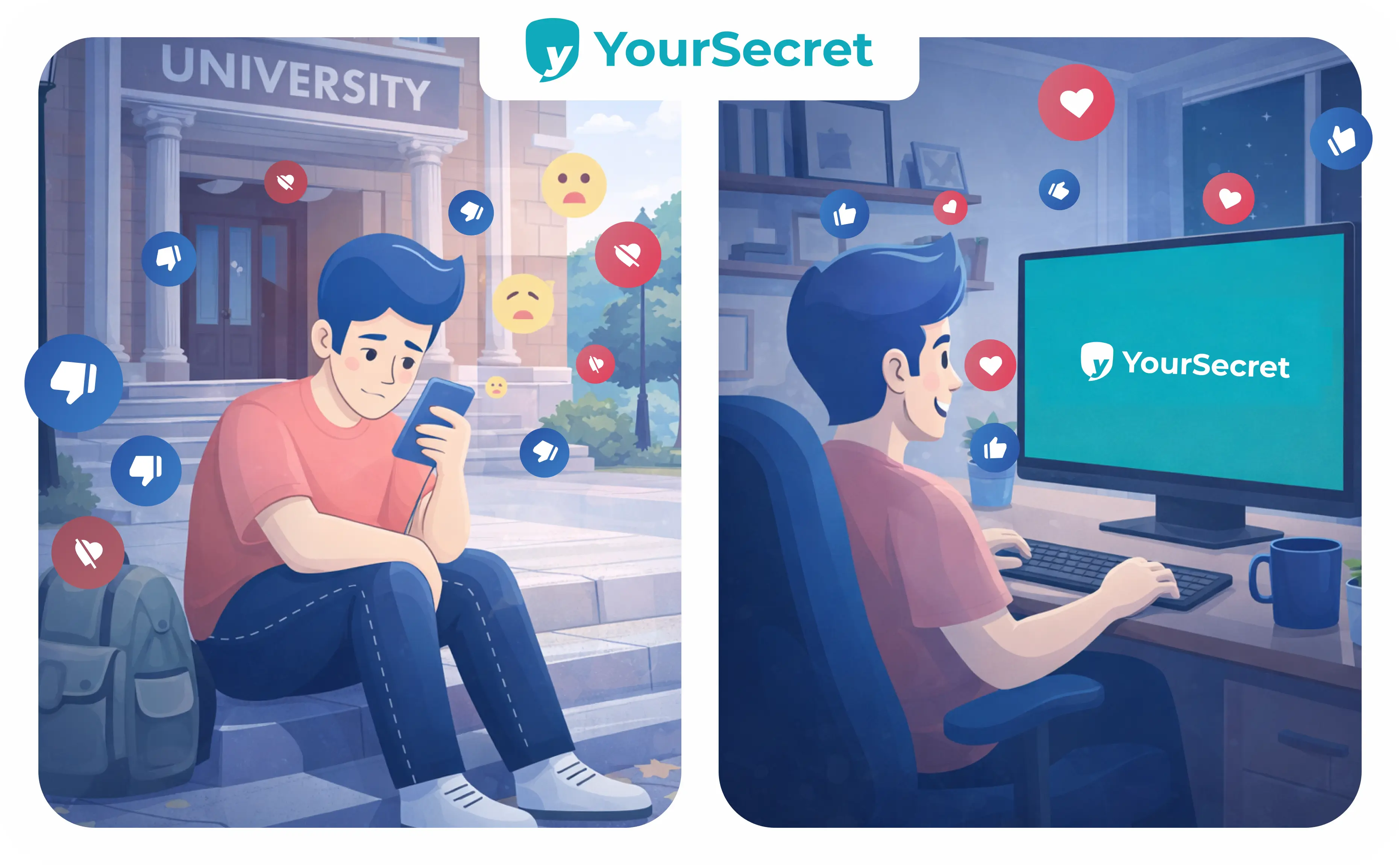 YourSecret: anonymous chats for students