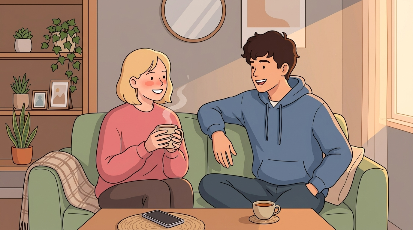 How to Stay Close Friends Without Talking Every Day